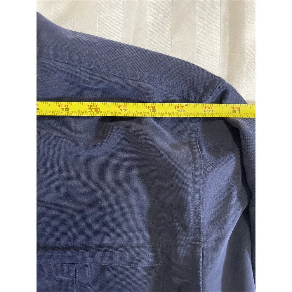 The North‎ Face Shirt Mens XL Navy Blue Lined Long Sleeve ACCX Syncline HIKING